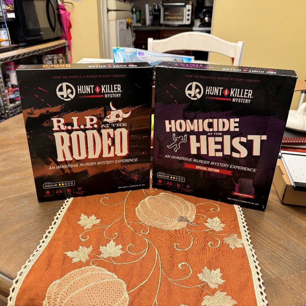 Hunt a Killer Box Set Bundle (GREAT CONDITION/USED ONCE)